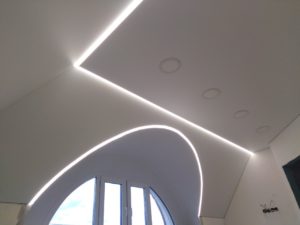 Потолки с подсветкой в мкр.Юго-Западный